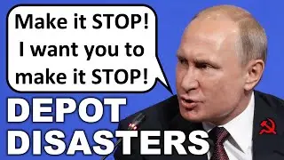 Russia has a SERIOUS Problem After Oil Depot Strikes