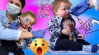 РЕБЕНКУ УКОЛ 💉 В ГЛАЗ РЕБОРН ЛИАМ У ОКУЛИСТА РЕБОРНУ ВЫПИСАЛИ ОЧКИ reborn baby Liam истерика реборн