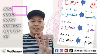 Belajar Bahasa Arab; Apa Maksud Istilah Rofa' Marfu'  Nashab Manshub Jer Majrur Jazem Majzum ???
