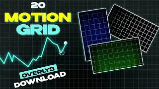 Trending Grid Motion Background Overlay Pack 🔥 [No Copyright] Full HD