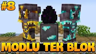 ZAFER ANITI!! | Minecraft Modlu Tek Blok | #8
