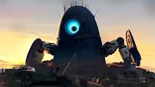 Un robot alienígena gigante llega a la Tierra | Monstruos vs. Aliens | Clip en Español