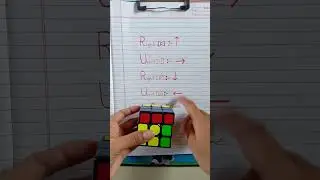 how to solve the 3 by 3 rubik's cube [simple]...