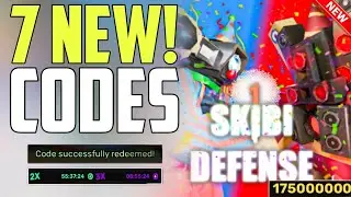 ⚠️UPDATE⚠️ ALL WORKING CODES FOR SKIBI DEFENSE 2024 - ROBLOX SKIBI DEFENSE CODES