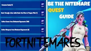 Fortnitemares 2023 'Be The Nitemare' Quests - Fortnite
