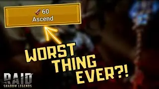 Gear Ascension Is The WORST Feature Ever??...It Could Ruin Your Account... | RAID SHADOW LEGENDS