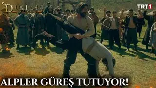 Yiğitler meydanda güreş tutuyor! | #DirilişErtuğrul 54. Bölüm @trt1