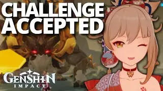 a viewer offered a prize if i completed his challenge | Genshin Impact