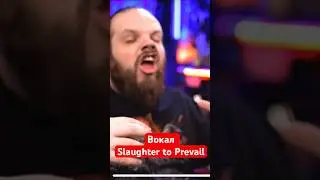 Вокал Alex Terrible Slaughter to Prevail на пальцах