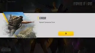 free fire Network connection error