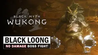 Black Myth Wukong - Black Loong Boss Fight (No Damage Taken)