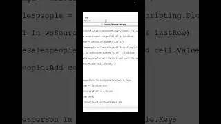 Write vba code for report generator 