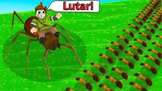 CONSEGUI UM EXÉRCITO DE FORMIGAS PRA COMER TODOS ALIMENTOS!!(Ant Colony)