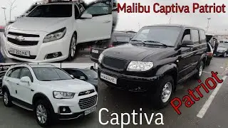 15-mart 2021-yil Captiva Malibu Patriot narxlari Andijon mashina bozori