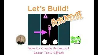 Let's Build: How to #code an #animated Laser Trail #videogame  #effect