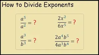 How to Divide Exponents (Examples)