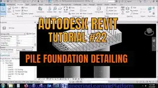 Pile foundation detailing in Revit Tutorials