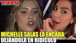 Michelle Salas encara a Frida Sofía dejándola en ridículo.