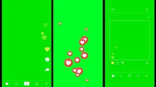 Instagram Post Green Screen