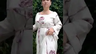 Ткань и вязание в одежде. Идеи комбинирования. Этностиль