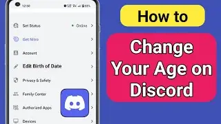 How to Change Your Age On Discord Mobile (2023) | Change Your Age On Discord