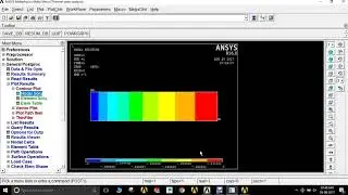 Coupled Field Analysis- Thermal Structural Problem- ANSYS