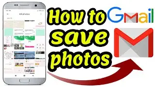 Save photos to Gmail without using Google Drive or google photos