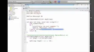 C Programming on the Mac L29 - Comparing strings