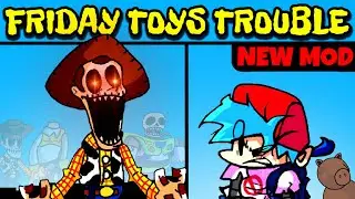 Friday Night Funkin Vs Toys Trouble New Toy Story.EXE | Non Pibby Toy Story FNF Mod