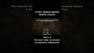 СУПЕР ЭФФЕКТИВНАЯ ФЕРМА ОПЫТА и Эндерменов в Майнкрафте 1.16 - 1.20 [30+лвл\1мин]