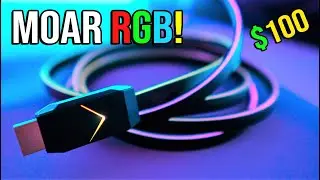 The $100 HDMI Cable 😲 Vivify RGB HDMI Cable Review! (ARQUUS W73ø)