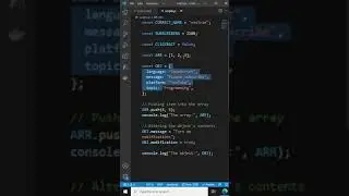 JavaScript objects & arrays as constants - JavaScript Tutorial for Beginners