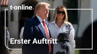Melania Trumps erster Auftritt im Wahlkampf: Ein Detail fällt auf