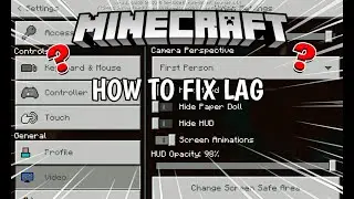 Minecraft PE: How To Fix lag in Minecraft Pocket Edition