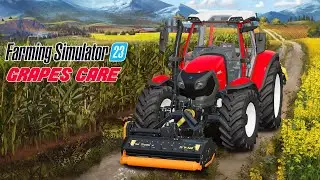 Taking Care of Grapes Orchards - Farming Simulator 23 Mobile