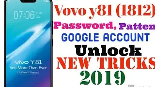 vivo y81(1812) password/patten or google account unlock