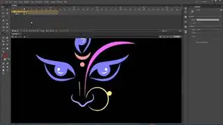 Debi durga,Durgotinasini Animate CC masking tutorial | Debi durga neon glow lighting.