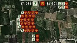 Battle of Cannae in 1 minute w/ Google Earth