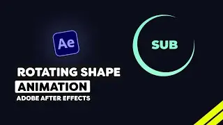 Make Rotating Shape Animation On Adobe After Effects 2024