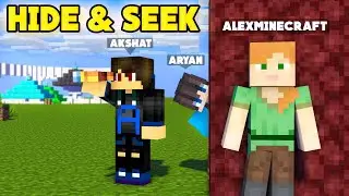 Minecraft Hide And Seek in Haunted Castle | Hide and Seek with 