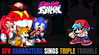 Friday Night Funkin Triple Debt [Triple Trouble But SFH Characters Sings It!]