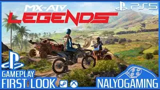MX vs ATV LEGENDS,PS5 Gameplay First Look