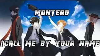 [AMV] Soukoku (Dazai/Chuuya) – MONTERO (CALL ME BY YOUR NAME)