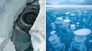 Это нашли во льду. Замороженные во льду. Факты. Интересное видео