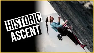 Brooke Raboutou climbs Excalibur 9b+!