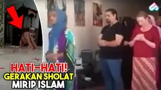 SESAT, ALIRAN DAJJAL IBADAH DI MASJID! Inilah 10 Gerakan Sholat Paling Aneh yang Mirip dengan Islam