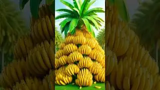 Easy and fast technique for planting and growing banana trees from shoots. #gardening