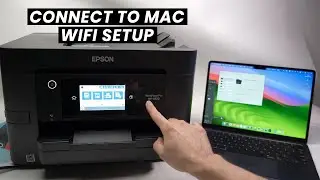 How to Wifi Connect Your Mac to the Epson WorkForce Pro WF-4820 printer