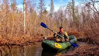РЕЧКА КАК РУЧЕЙ, НО ЩУКИ В НЕЙ МНОГО! Весенняя рыбалка на воблеры!