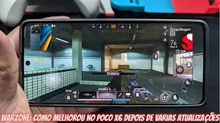 COMO ESTÁ RODANDO WARZONE NO POCO X6 DEPOIS DE MUITAS ATUALIZAÇÕES